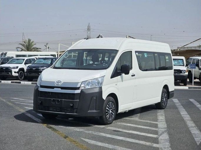 New Toyota HiAce H300, 2.8 l, 2025 in Dubai by RMG Automobiles, White color. Other | AUTO.AE | Listing #237358