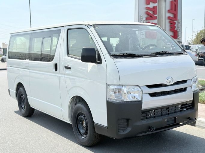 جديدة Toyota HiAce عملية فيس ليفت H200, 2.7 l, 2025 في في دبي من Nubia Cars، اللون أبيض. أخرى | AUTO.AE | إعلان #247283