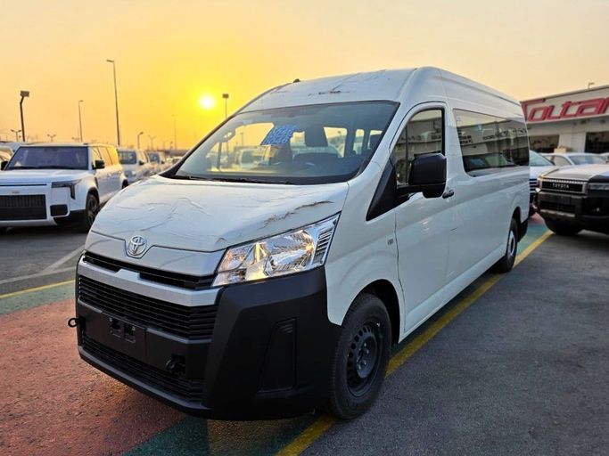 New Toyota HiAce H300, 3.5 l, 2026 in Dubai by Soltan Auto, White color. GCC Specs | AUTO.AE | Listing #261050