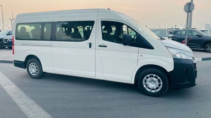 New Toyota HiAce H300, 2.8 l, 2026 in Dubai by Atlantis Motors FZE, White color. GCC Specs | AUTO.AE | Listing #266644