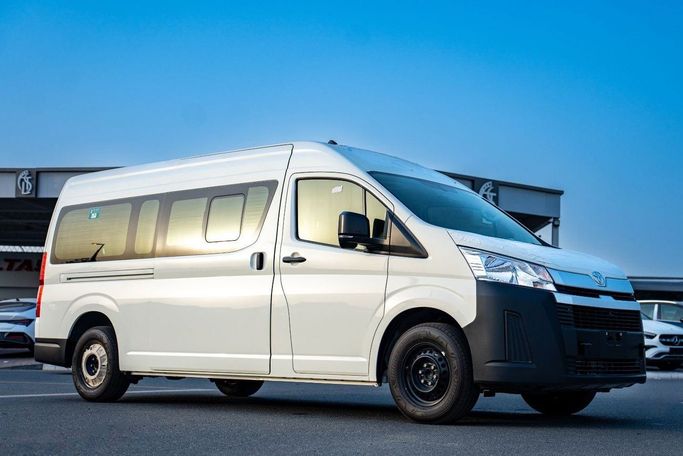 New Toyota HiAce H300, 3.5 l, 2026 in Dubai by Hussein Ghulam Motors FZCO, White color. GCC Specs | AUTO.AE | Listing #267890