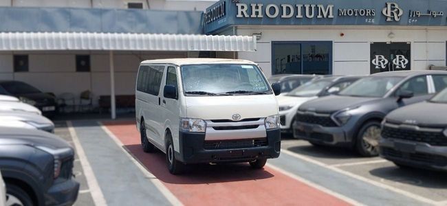 New ⁦Toyota HiAce H200 Facelift, 2.5 l, 2026⁩ in UAE, Dubai by Rhodium Motors FZE, White color. Other | AUTO.AE | Listing #287143