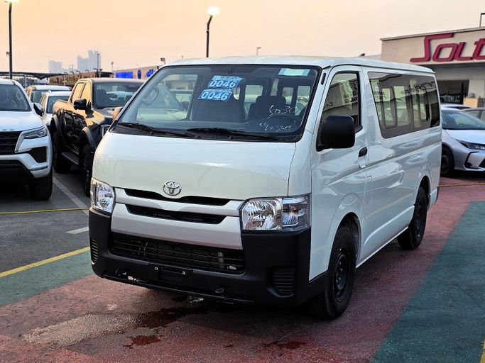 New ⁦Toyota HiAce H200 Facelift, 2.5 l, 2026⁩ in UAE, Dubai by Soltan Auto, White color. Other | AUTO.AE | Listing #287472