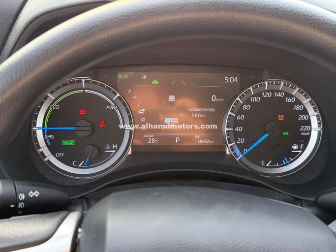 Used Toyota Highlander IV (U70), 2.5 l, 2023 in Dubai by Alhamd Motors, White color. GCC Specs | AUTO.AE