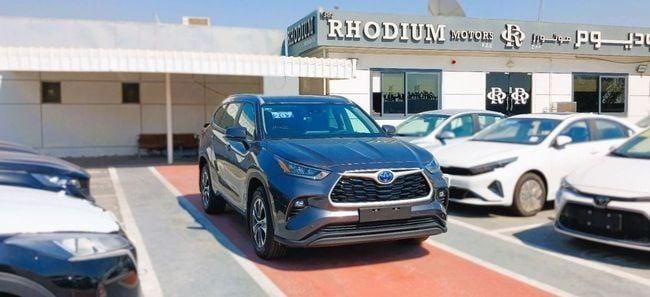 Новый Toyota Highlander IV (U70), 2.5 л, 2024 в Дубае от Rhodium Motors FZE Серый цвет. GCC | AUTO.AE