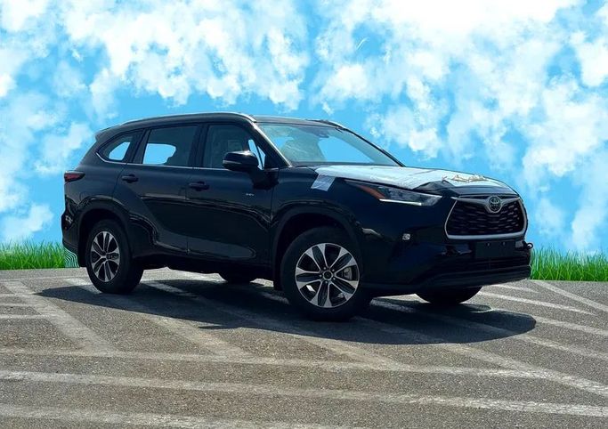 Новый Toyota Highlander IV (U70), 2.5 л, 2025 в Дубае от AL Bouroj Motor Черный цвет. GCC | AUTO.AE