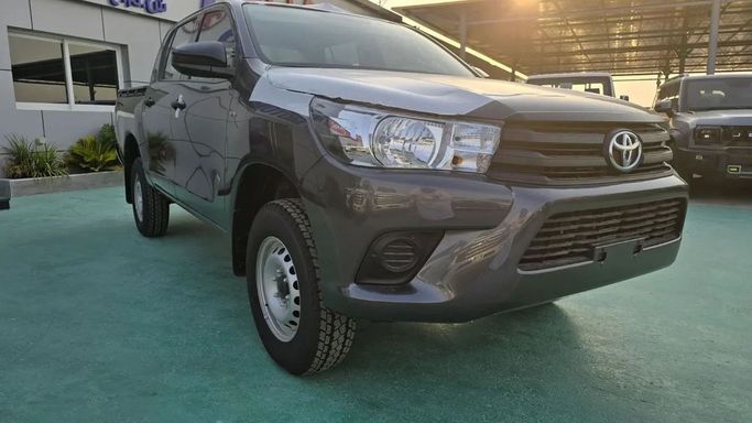 New Toyota Hilux VIII Facelift, 2.4 l, 2025 in Dubai by Mohamed Hakim Motors, Grey color. Other | AUTO.AE
