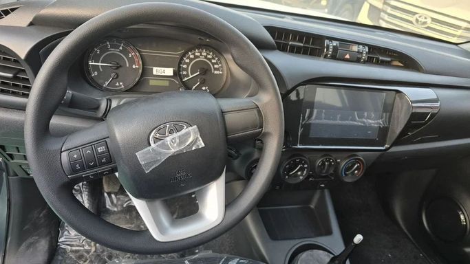 New Toyota Hilux VIII Facelift, 2.4 l, 2025 in Dubai by Mohamed Hakim Motors, Grey color. Other | AUTO.AE