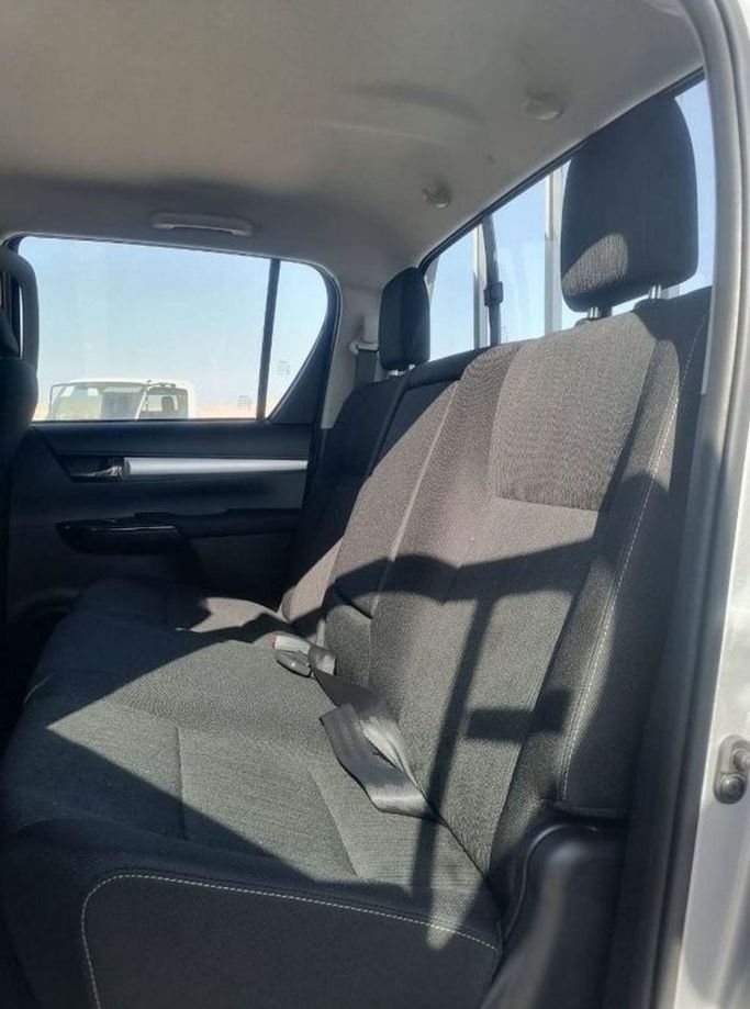 New Toyota Hilux VIII Facelift, 2.4 l, 2023 in Dubai by Mohamed Hakim Motors, Grey color. GCC Specs | AUTO.AE