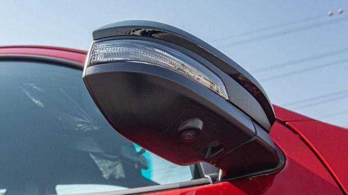 New Toyota Hilux VIII Facelift, 4.0 l, 2023 in Dubai by Mohamed Hakim Motors, Red color. GCC Specs | AUTO.AE