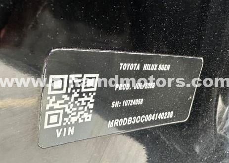 Used Toyota Hilux VIII Facelift, 2.8 l, 2022 in Dubai by Alhamd Motors, Black color. Other | AUTO.AE