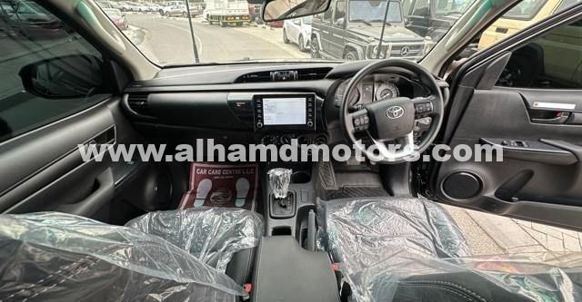 Used Toyota Hilux VIII Facelift, 2.8 l, 2022 in Dubai by Alhamd Motors, Black color. Other | AUTO.AE