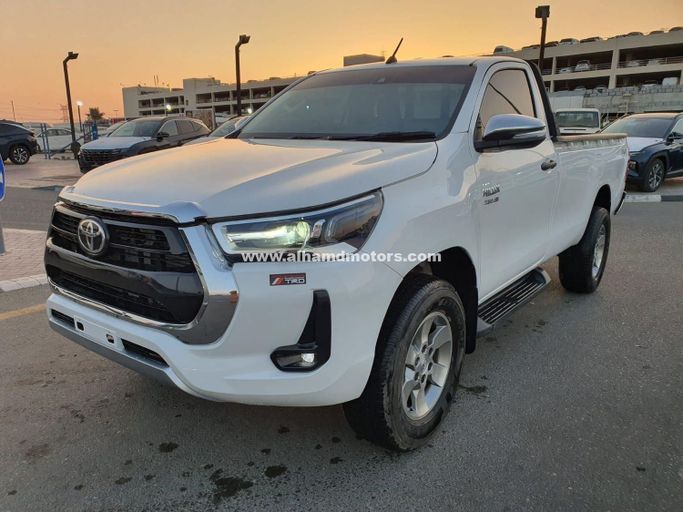Used Toyota Hilux VIII, 2.8 l, 2020 in Dubai by Alhamd Motors, White color. Other | AUTO.AE