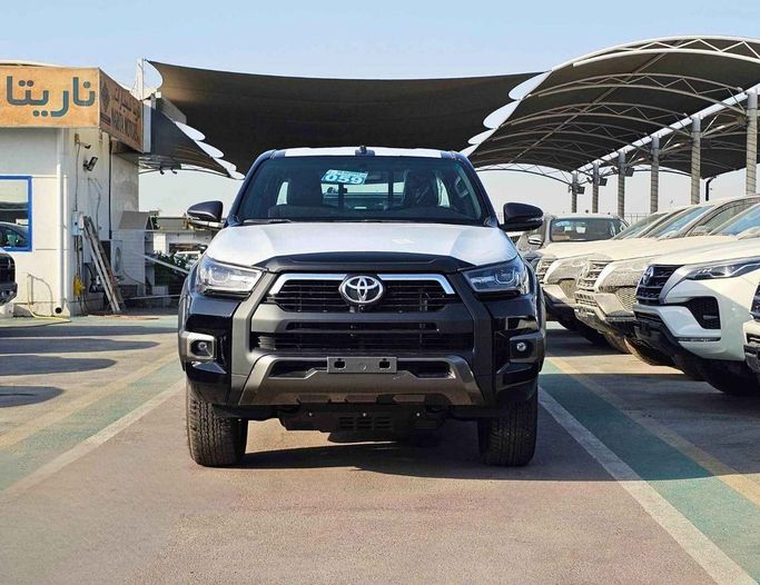 New Toyota Hilux VIII Facelift, 4.0 l, 2025 in Dubai by SK Motors, Black color. GCC Specs | AUTO.AE