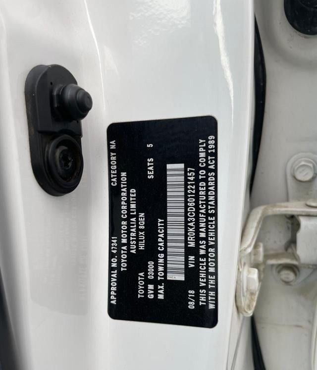 Used Toyota Hilux VIII, 2.8 l, 2019 in Dubai by Alhamd Motors, White color. Other | AUTO.AE