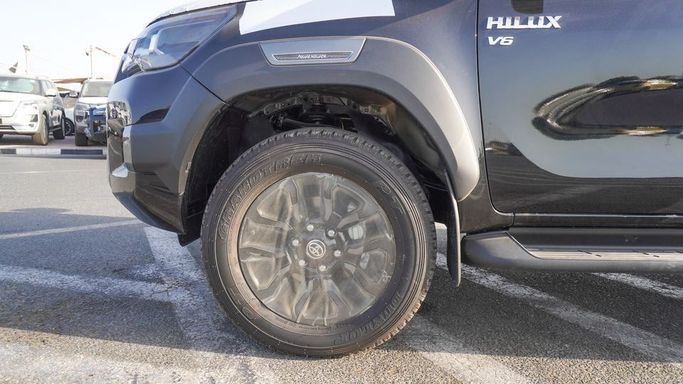 New Toyota Hilux VIII Facelift, 4.0 l, 2025 in Dubai by Najem Motors, Black color. GCC Specs | AUTO.AE