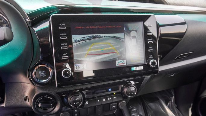 New Toyota Hilux VIII Facelift, 4.0 l, 2025 in Dubai by Najem Motors, Black color. GCC Specs | AUTO.AE