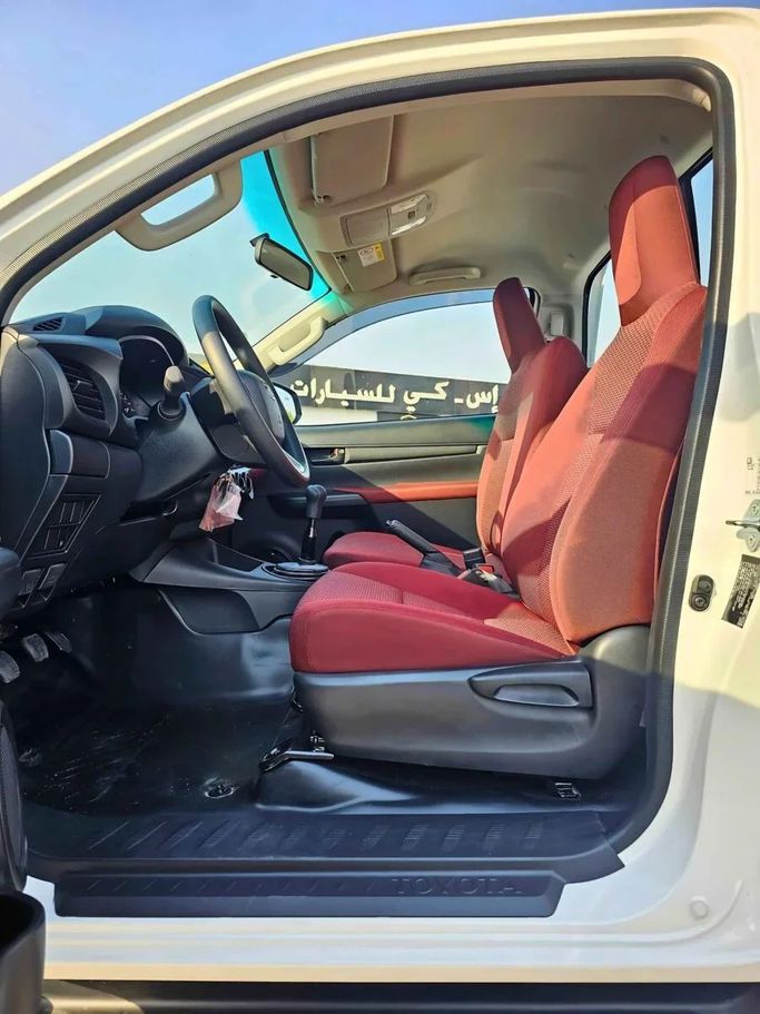 New Toyota Hilux Extra Cab VIII Facelift, 2.4 l, 2025 in Dubai by SK Motors, White color. Other | AUTO.AE