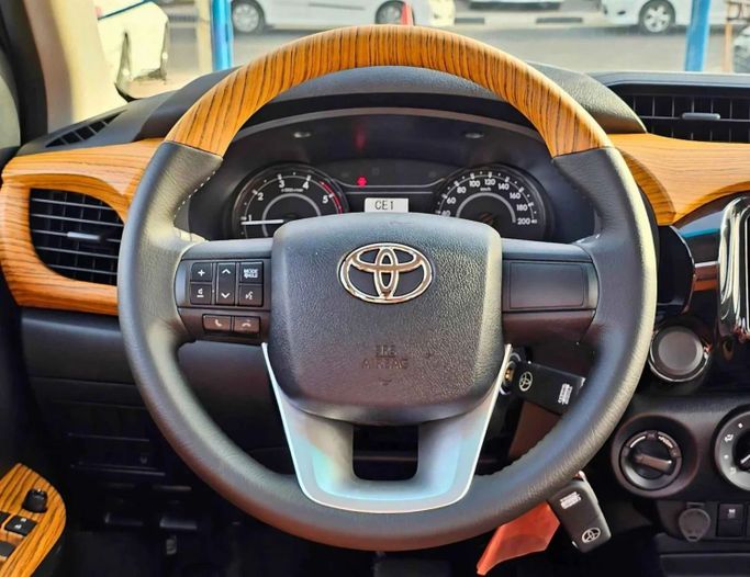 New Toyota Hilux VIII Facelift, 2.4 l, 2025 in Dubai by SK Motors, Grey color. Other | AUTO.AE
