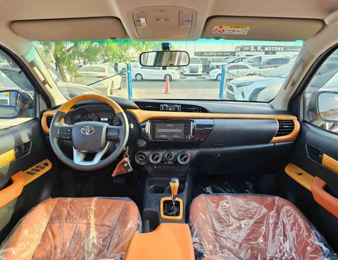 New Toyota Hilux VIII Facelift, 2.4 l, 2025 in Dubai by SK Motors, Grey color. Other | AUTO.AE