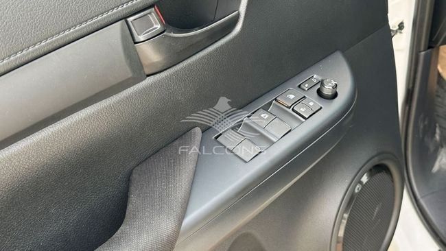 New Toyota Hilux VIII Facelift 2, 2.8 l, 2024 in Dubai by Falcons GT Motors FZCO, White color. European Specs | AUTO.AE