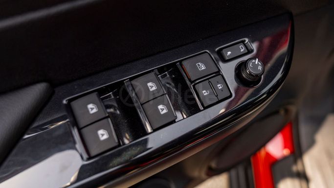 New Toyota Hilux VIII Facelift 2, 2.8 l, 2024 in Dubai by Milele, Red color. Other | AUTO.AE