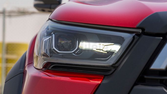 New Toyota Hilux VIII Facelift 2, 2.8 l, 2024 in Dubai by Milele, Red color. Other | AUTO.AE