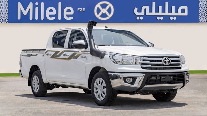 Новый Toyota Hilux VIII Рестайлинг, 2.4 л, 2025 в Дубае от Milele Белый цвет. Other | AUTO.AE