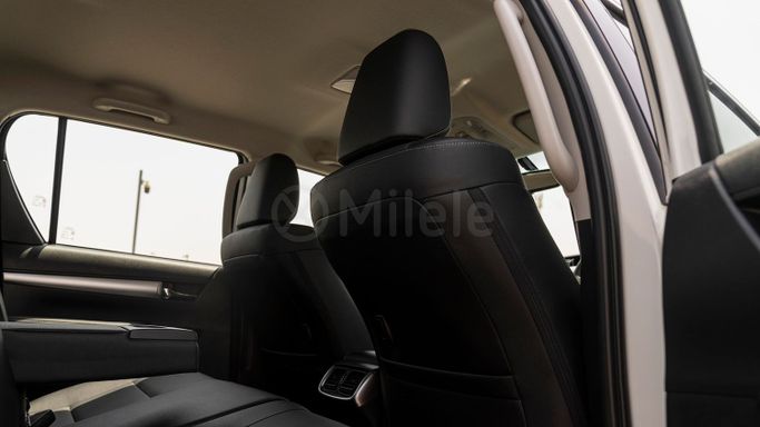 New Toyota Hilux VIII Facelift 2, 2.8 l, 2025 in Dubai by Milele, White color. Other | AUTO.AE