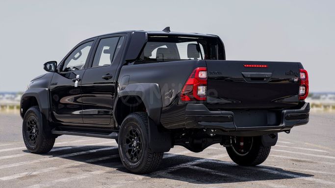 New Toyota Hilux VIII Facelift, 2.8 l, 2025 in Dubai by Milele, Black color. Other | AUTO.AE