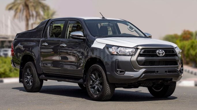 New Toyota Hilux VIII Facelift 2, 2.8 l, 2024 in Dubai by Milele, Grey color. Other | AUTO.AE