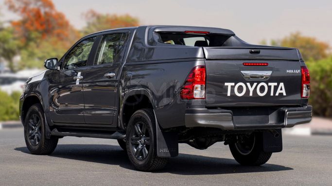 New Toyota Hilux VIII Facelift 2, 2.8 l, 2024 in Dubai by Milele, Grey color. Other | AUTO.AE