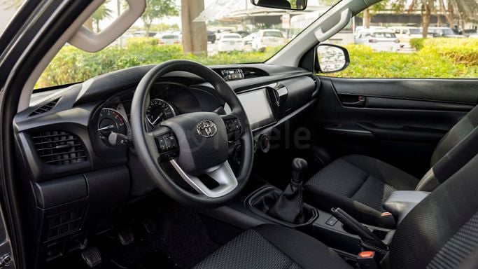 New Toyota Hilux VIII Facelift 2, 2.8 l, 2024 in Dubai by Milele, Grey color. Other | AUTO.AE