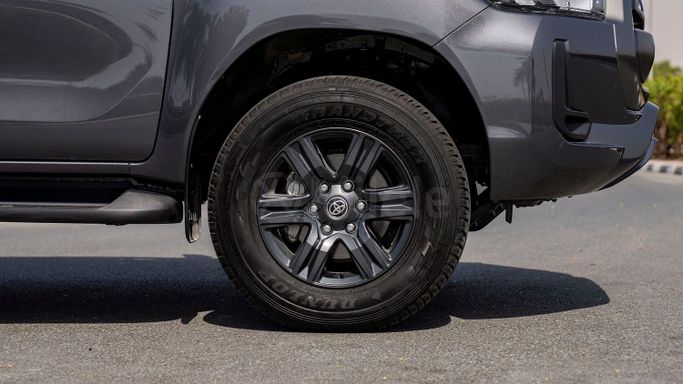 New Toyota Hilux VIII Facelift 2, 2.8 l, 2024 in Dubai by Milele, Grey color. Other | AUTO.AE