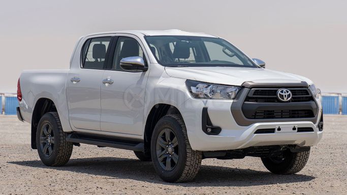 New Toyota Hilux VIII Facelift 2, 2.8 l, 2025 in Dubai by Milele, White color. Other | AUTO.AE