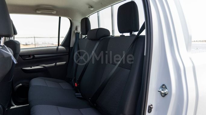 New Toyota Hilux VIII Facelift 2, 2.8 l, 2025 in Dubai by Milele, White color. Other | AUTO.AE