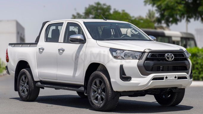New Toyota Hilux VIII Facelift, 2.4 l, 2025 in Dubai by Milele, White color. Other | AUTO.AE
