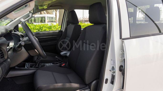 New Toyota Hilux VIII Facelift, 2.4 l, 2025 in Dubai by Milele, White color. Other | AUTO.AE