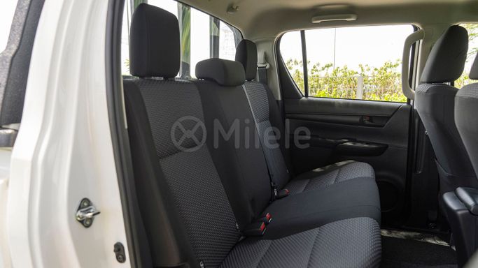 New Toyota Hilux VIII Facelift, 2.4 l, 2025 in Dubai by Milele, White color. Other | AUTO.AE