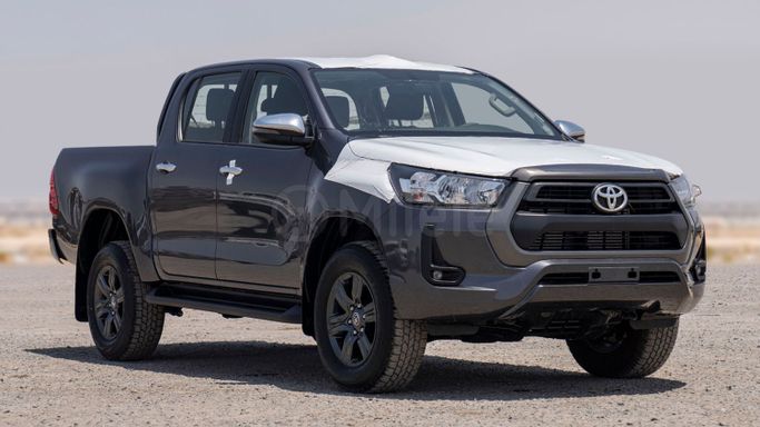 New Toyota Hilux VIII Facelift 2, 2.4 l, 2025 in Dubai by Milele, Grey color. Other | AUTO.AE
