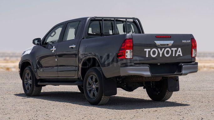 New Toyota Hilux VIII Facelift 2, 2.4 l, 2025 in Dubai by Milele, Grey color. Other | AUTO.AE