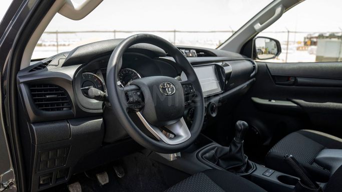 New Toyota Hilux VIII Facelift 2, 2.4 l, 2025 in Dubai by Milele, Grey color. Other | AUTO.AE