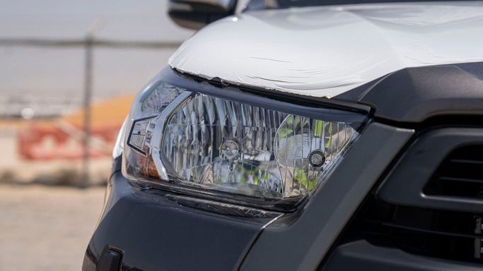 New Toyota Hilux VIII Facelift 2, 2.4 l, 2025 in Dubai by Milele, Grey color. Other | AUTO.AE