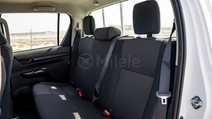 New Toyota Hilux VIII Facelift 2, 2.7 l, 2025 in Dubai by Milele, White color. Other | AUTO.AE