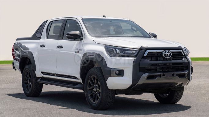 New Toyota Hilux VIII Facelift, 2.8 l, 2024 in Dubai by Milele, White color. Other | AUTO.AE