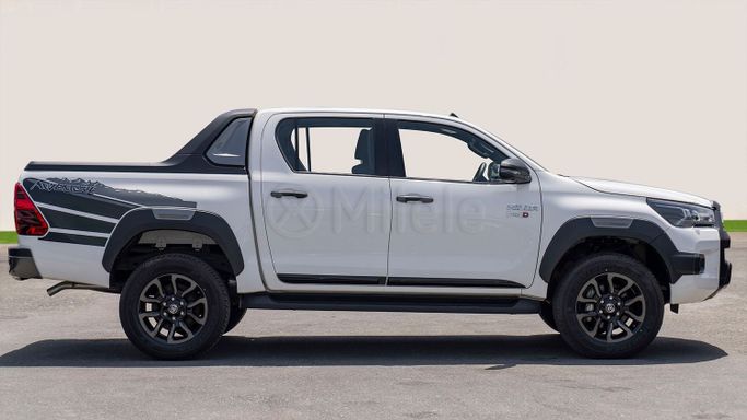 New Toyota Hilux VIII Facelift, 2.8 l, 2024 in Dubai by Milele, White color. Other | AUTO.AE