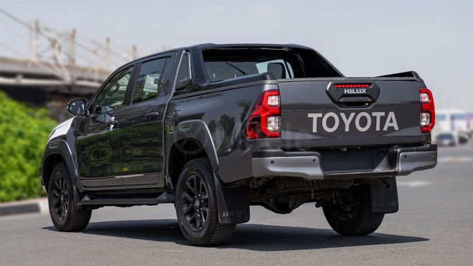 New Toyota Hilux VIII Facelift, 2.8 l, 2024 in Dubai by Milele, Grey color. Other | AUTO.AE