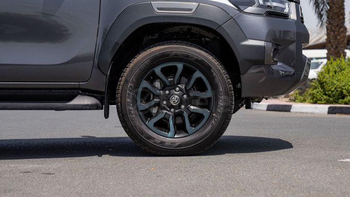 New Toyota Hilux VIII Facelift, 2.8 l, 2024 in Dubai by Milele, Grey color. Other | AUTO.AE