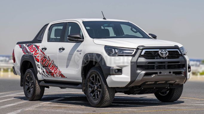 Новый Toyota Hilux VIII Рестайлинг, 4.0 л, 2025 в Дубае от Milele Белый цвет. Other | AUTO.AE