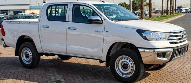New Toyota Hilux VIII Facelift, 2.4 l, 2023 in Dubai by Falcons GT Motors FZCO, White color. GCC Specs | AUTO.AE